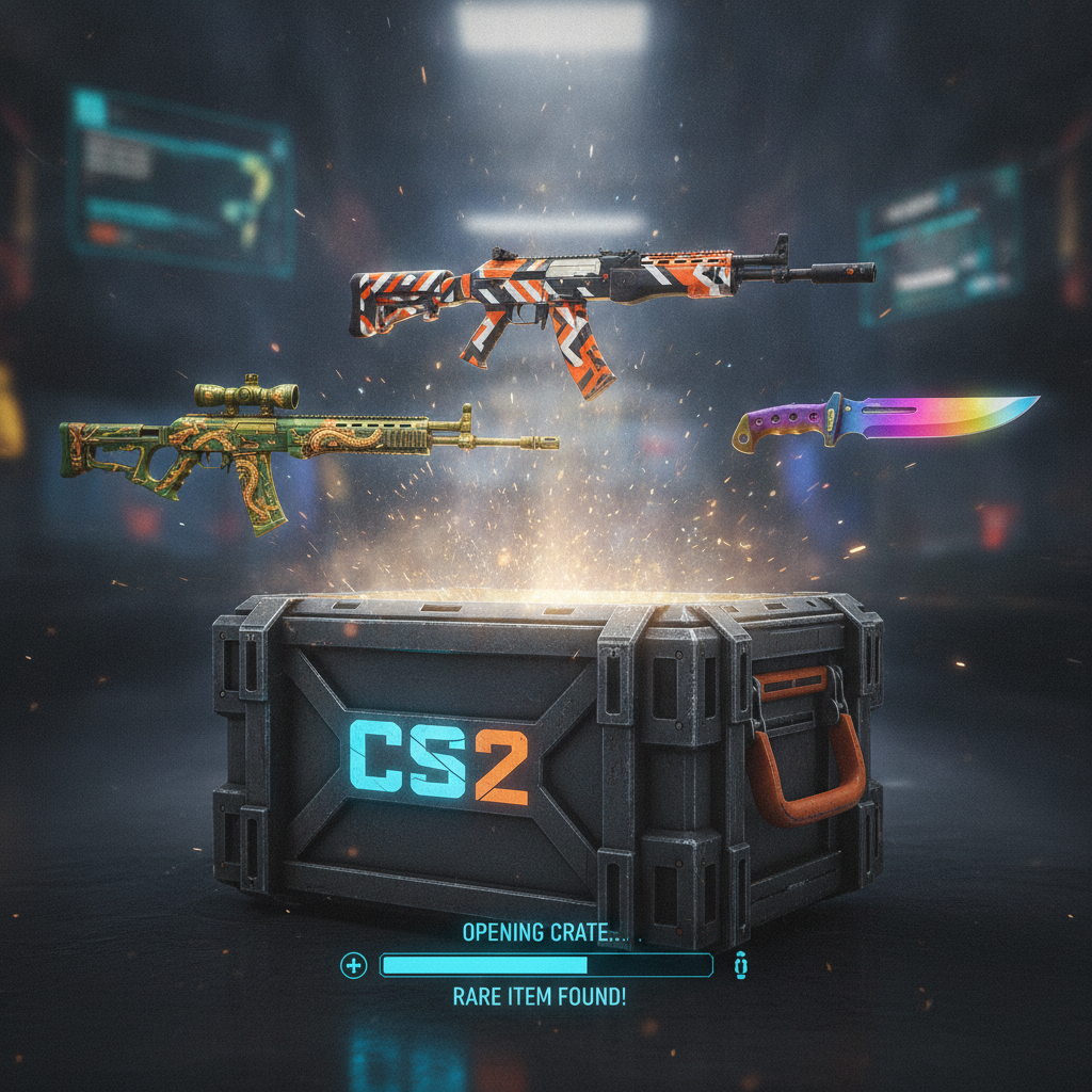 Guia Completo de Abertura de Caixas de CS2 em 2026: Como Funcionam as Skins, Probabilidades e Dicas para Jogadores Brasileiros